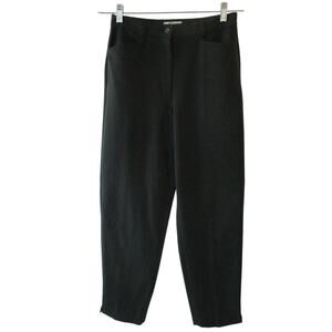 Talbot's Women's Petite Green Mid Rise Straight Leg Stretch Zip Pants Size 6P